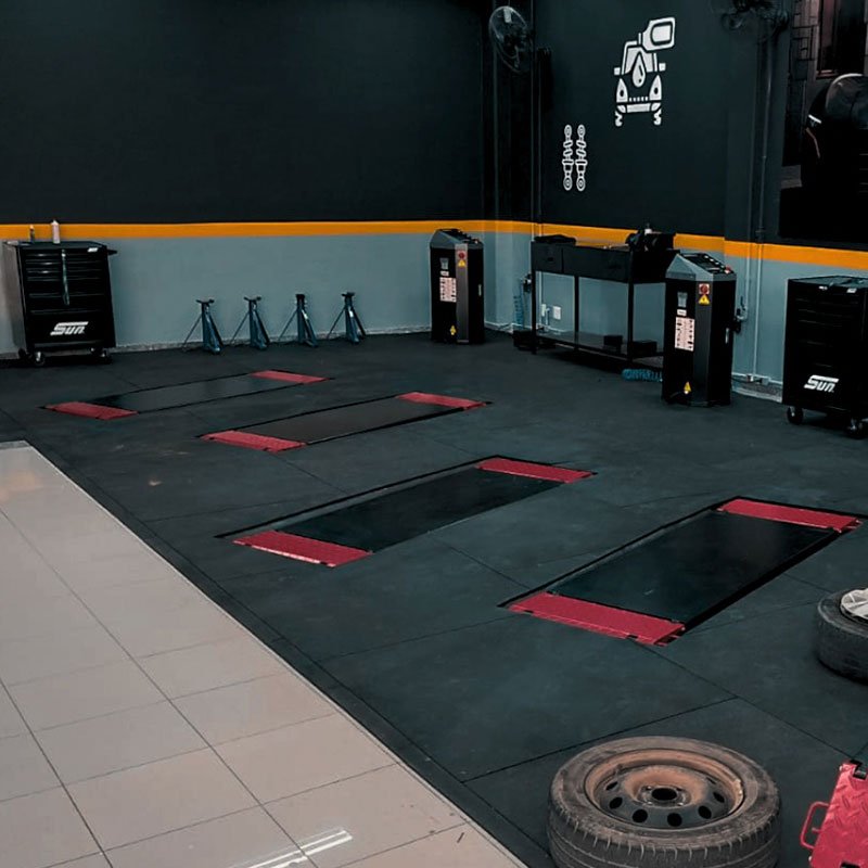 Pisos para Auto Center