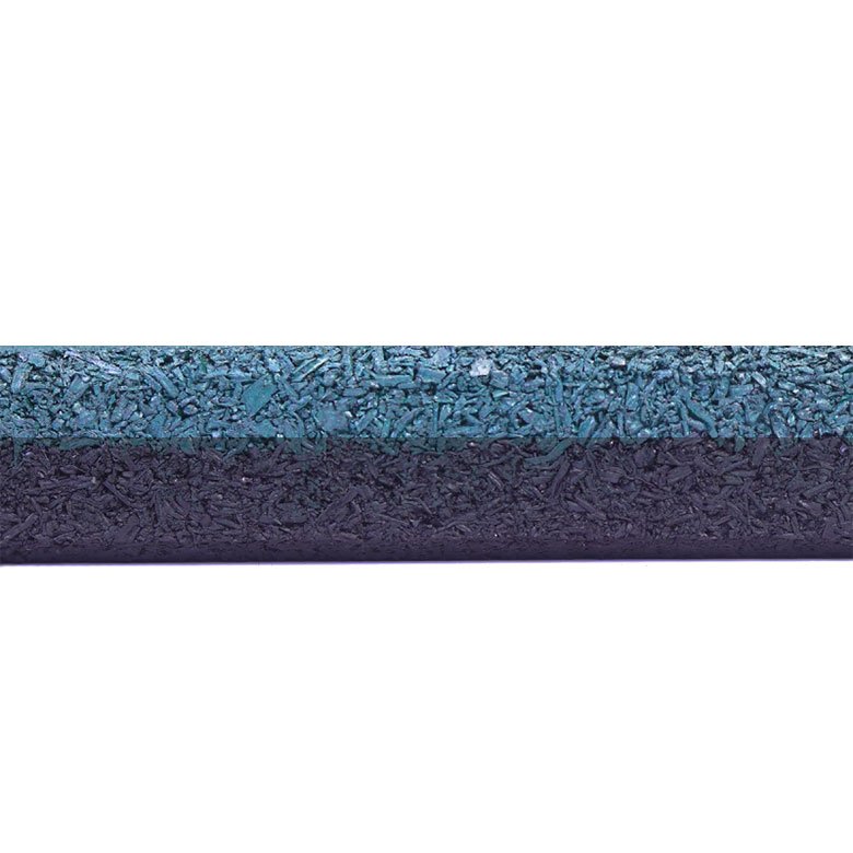 Piso de borracha quadrado 1 × 1 m x 15mm verde claro - Imagem 2