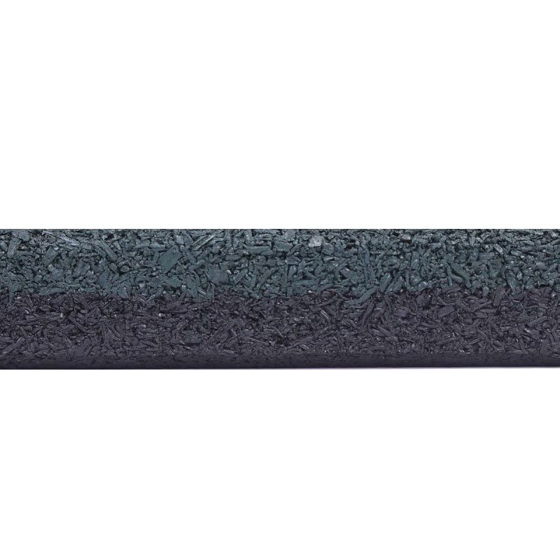 Piso de borracha quadrado 1 × 1 m x 15mm verde - Imagem 2