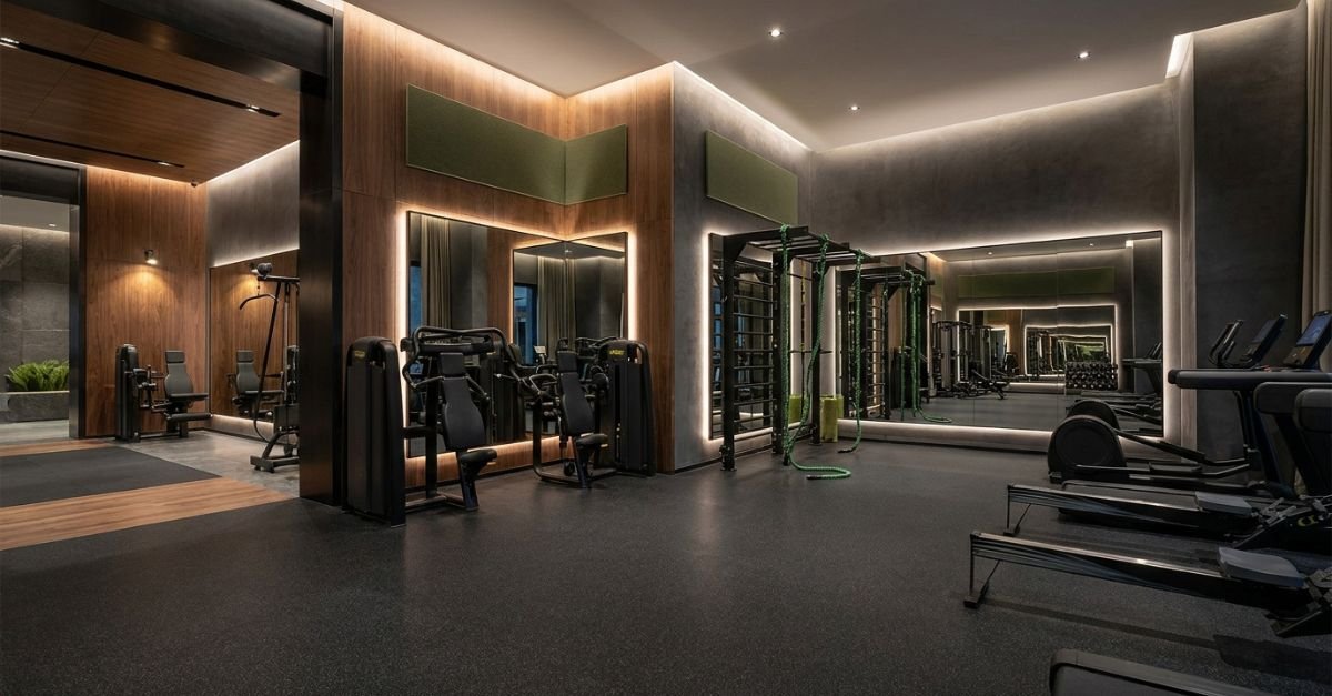 Piso para academia de alto padrão - Moregreen pisos de borracha