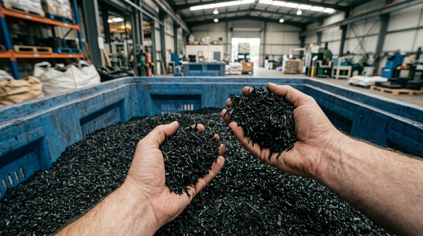 Raspas de borracha é com a Moregreen
