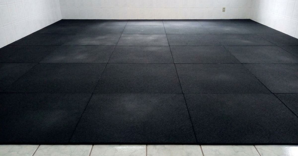 Piso de borracha sobre cerâmica saiba o que avaliar